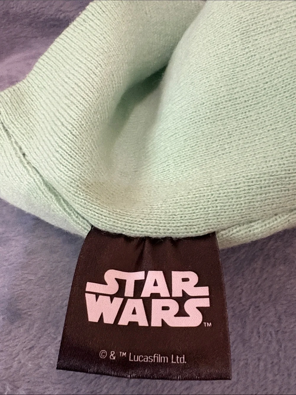 Star Wars Kids Navy Blue & Light Green 'Precious Cargo' Pom Beanie